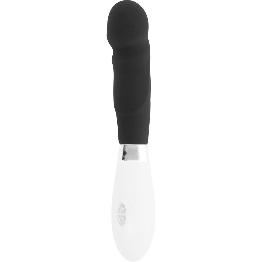 GLOSSY Paul – elegáns fekete vibrátor