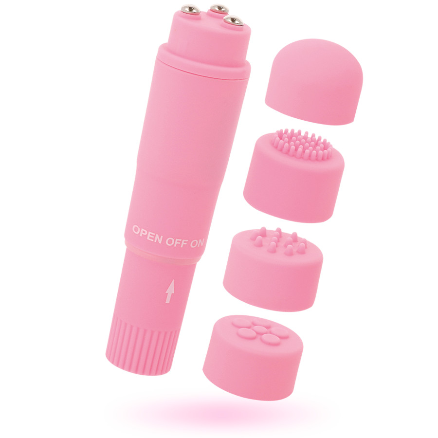 GLOSSY Kurt – stílusos mini masszírozó rózsaszínben - Image 3