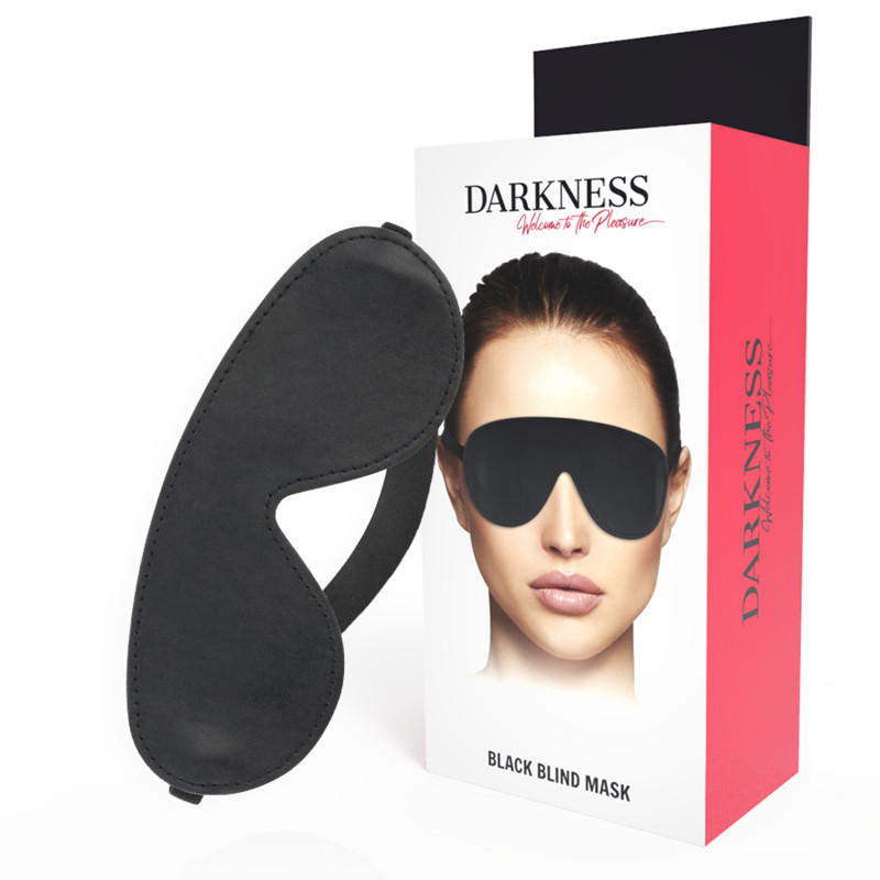 DARKNESS – prémium fekete arcmaszk érzéki kényeztetéshez - Image 2