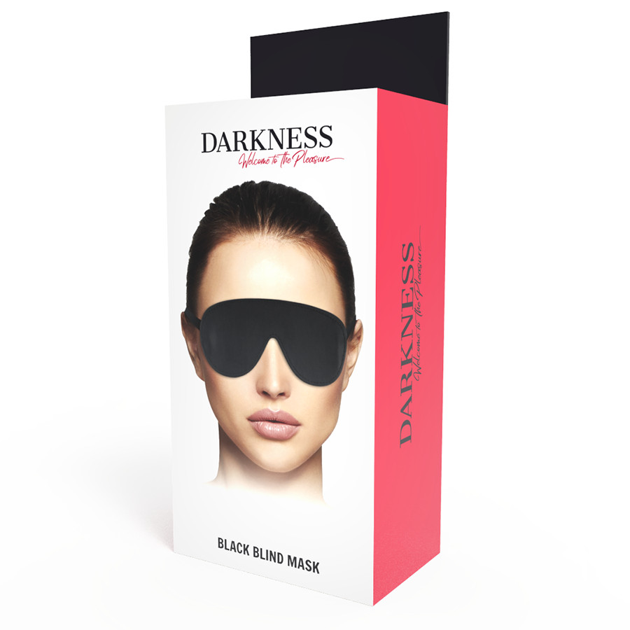 DARKNESS – prémium fekete arcmaszk érzéki kényeztetéshez - Image 5