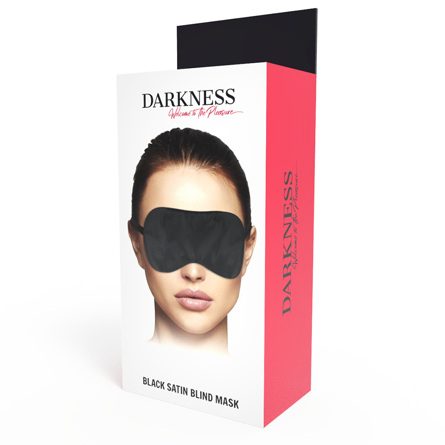 DARKNESS – elegáns fekete maszk érzéki élményekhez - Image 4