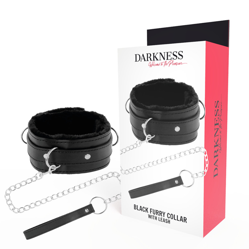 DARKNESS – kényelmes nyaklánc bőr lánccal - Image 2