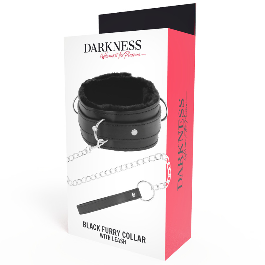 DARKNESS – kényelmes nyaklánc bőr lánccal - Image 5