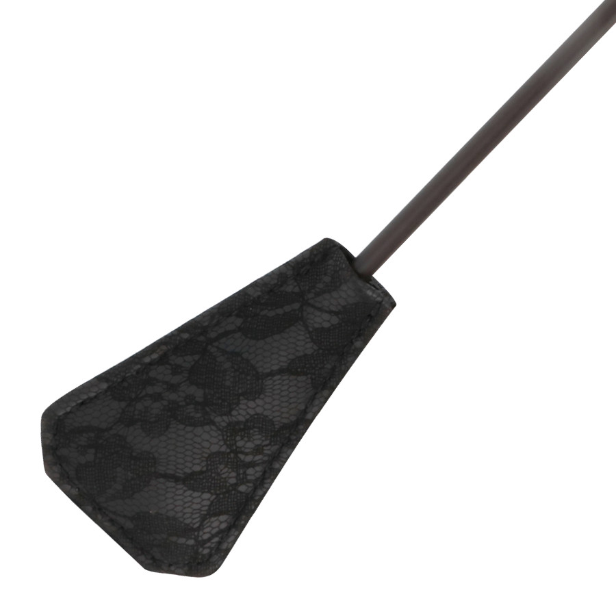 DARKNESS – feketefehér toll ostor 56 cm - Image 3