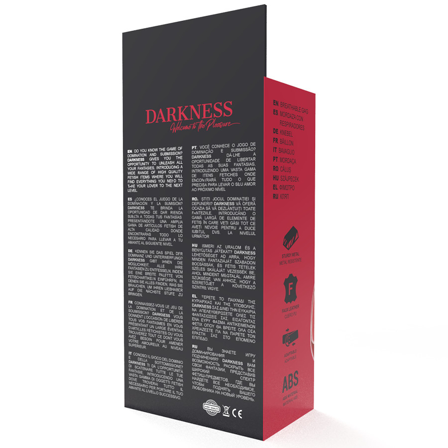 DARKNESS - piros légáteresztő gag - Image 5