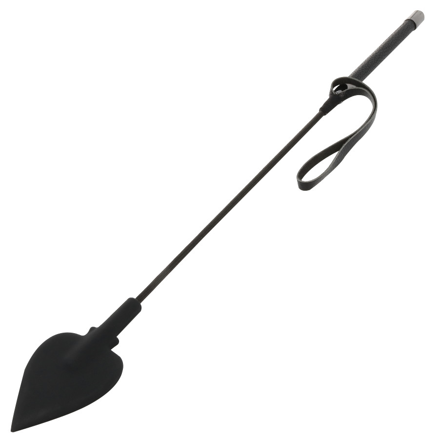 DARKNESS – fekete szilikon ostor 60 cm