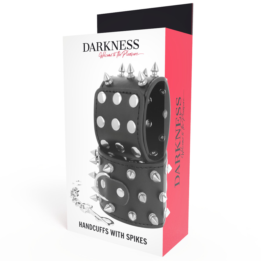 DARKNESS – fekete tüskés bilincsek, érzéki játékokhoz - Image 6