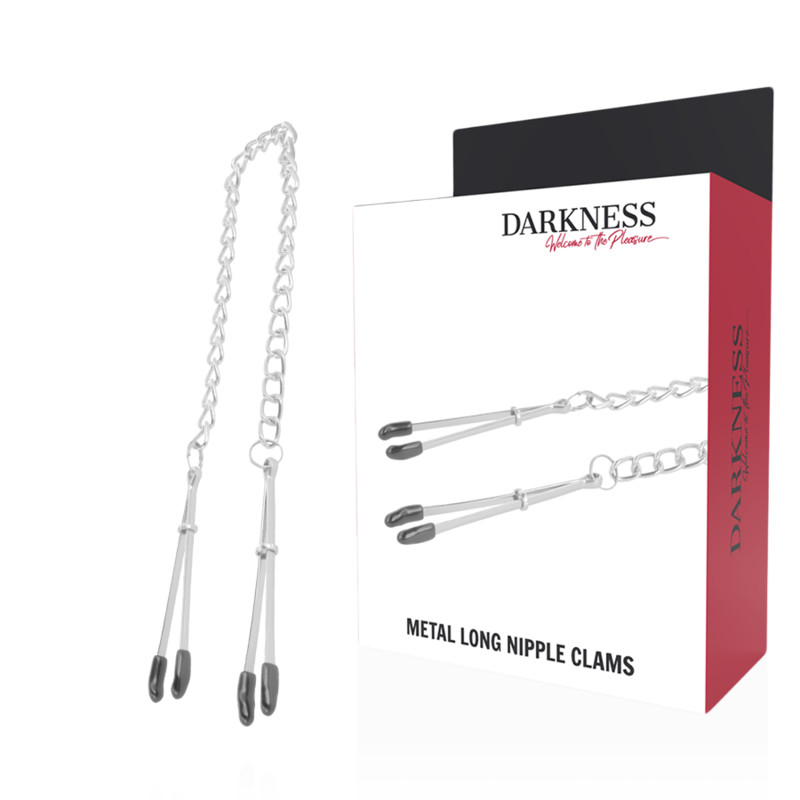 DARKNESS - állítható fém mellbimbó csipeszek - Image 2