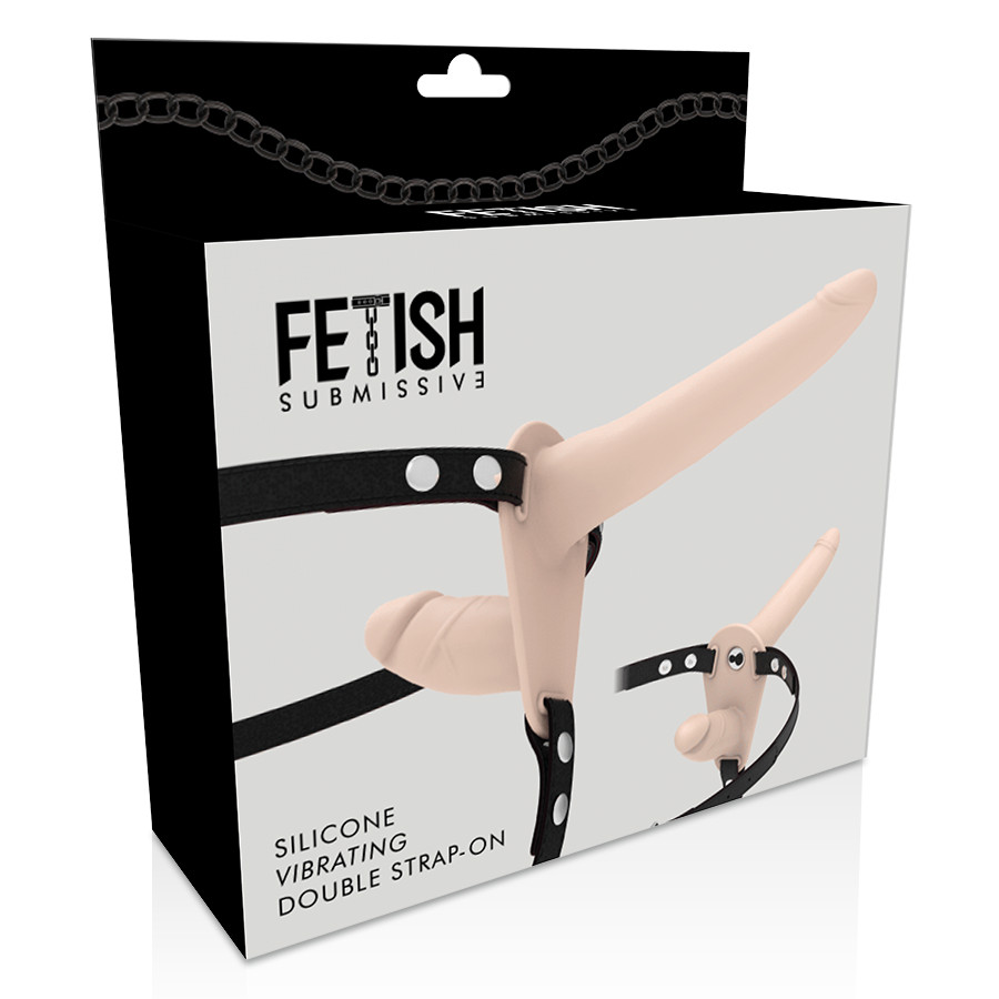 Fetish Submissive Harness – Dupla penetrációs vibrátor - Image 6