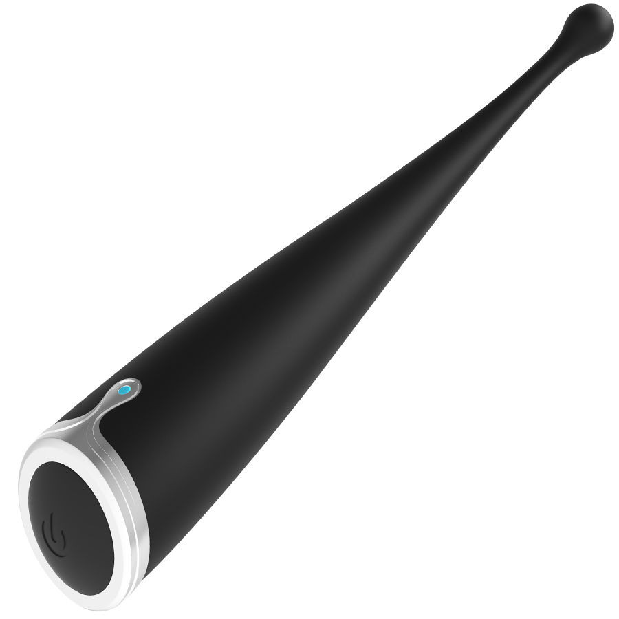 Brilly Glam – csiklóizgató vibrátor, fekete elegancia - Image 2