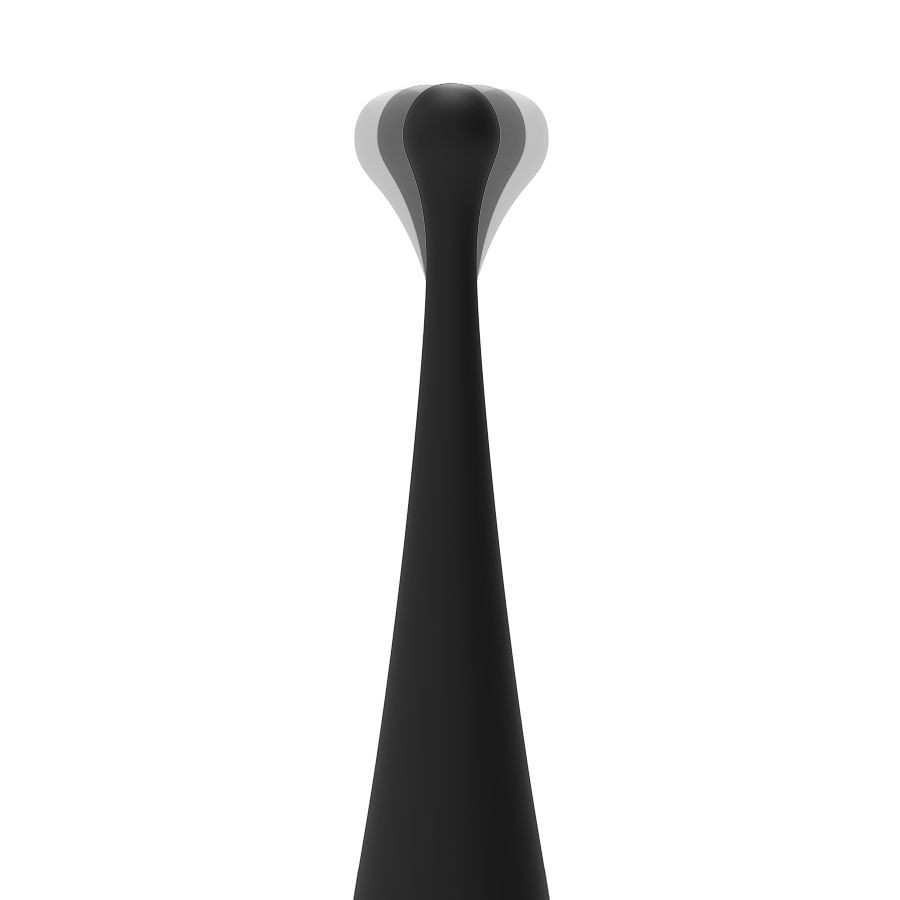 Brilly Glam – csiklóizgató vibrátor, fekete elegancia - Image 3