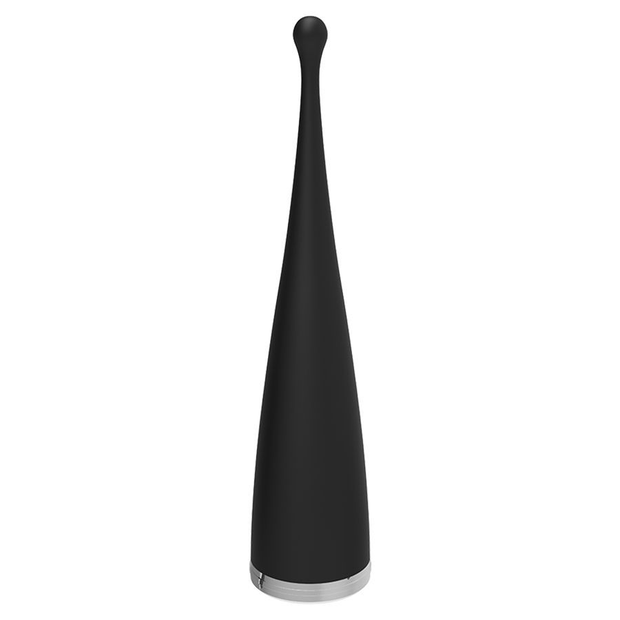 Brilly Glam – csiklóizgató vibrátor, fekete elegancia - Image 4