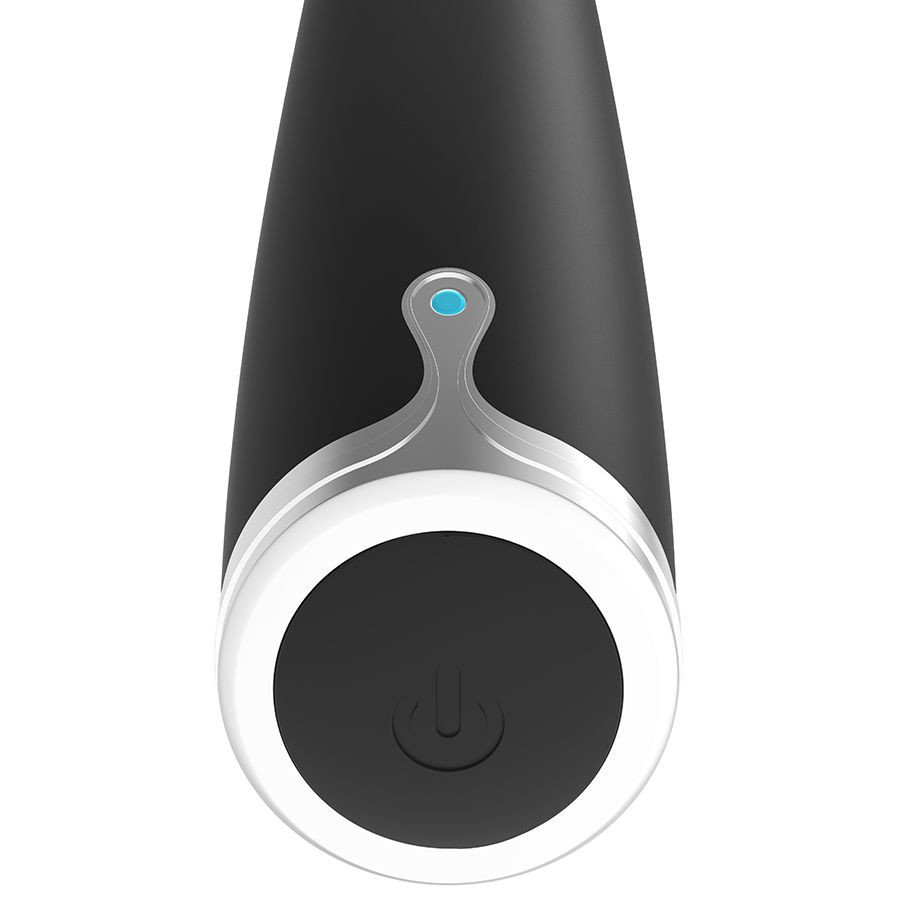 Brilly Glam – csiklóizgató vibrátor, fekete elegancia - Image 5