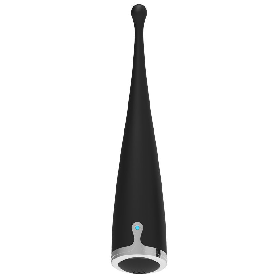 Brilly Glam – csiklóizgató vibrátor, fekete elegancia - Image 6