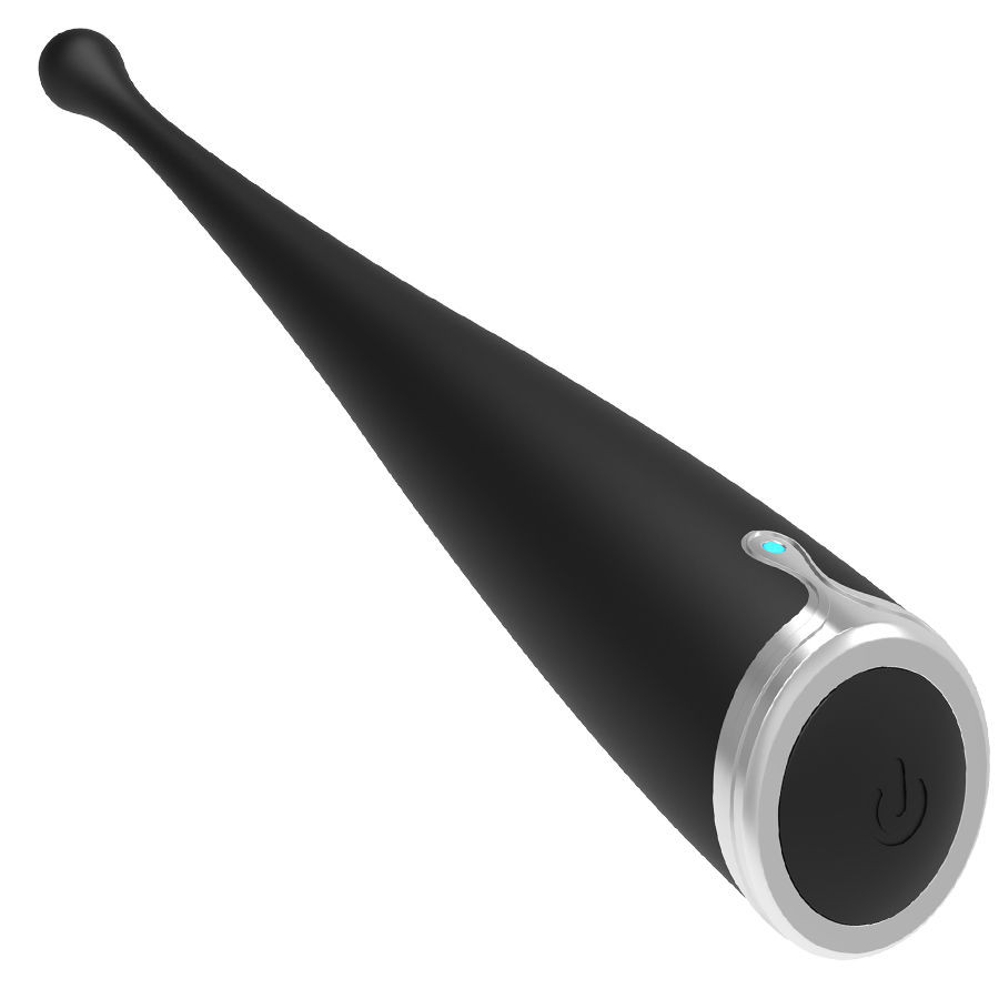 Brilly Glam – csiklóizgató vibrátor, fekete elegancia - Image 8