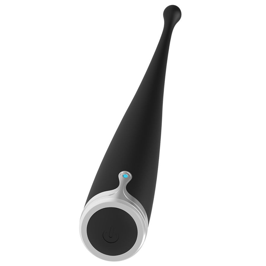 Brilly Glam – csiklóizgató vibrátor, fekete elegancia - Image 9