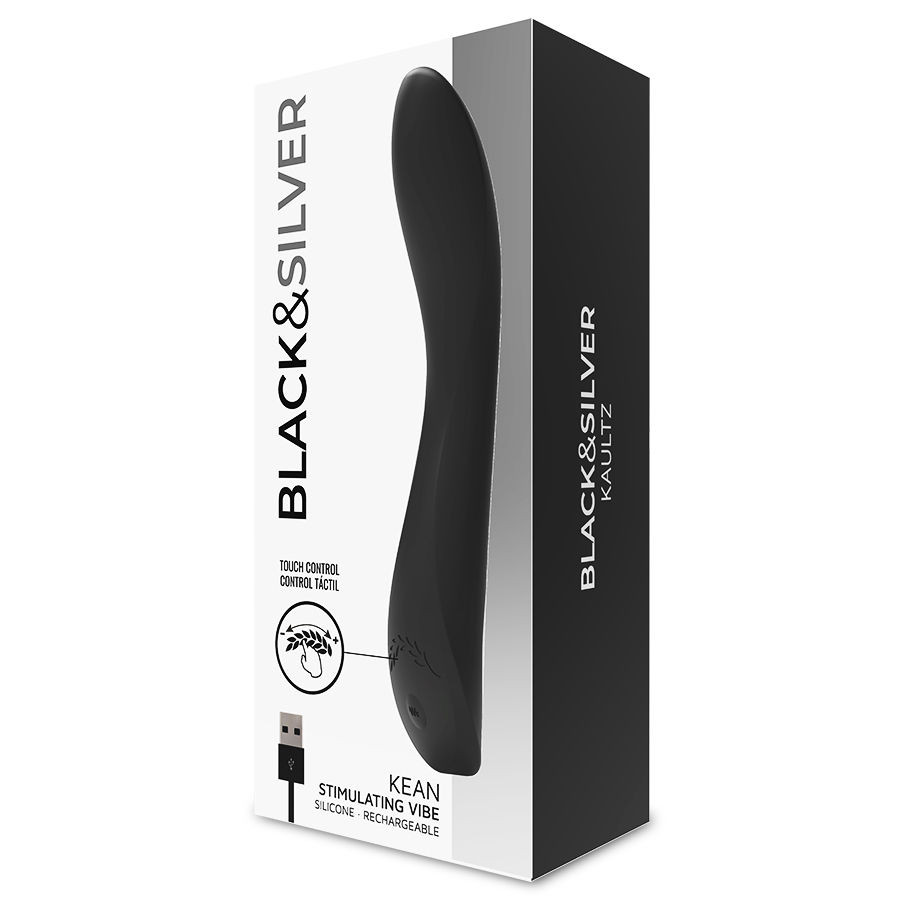 BLACK&SILVER – érintésvezérlésű prémium vibrátor - Image 8