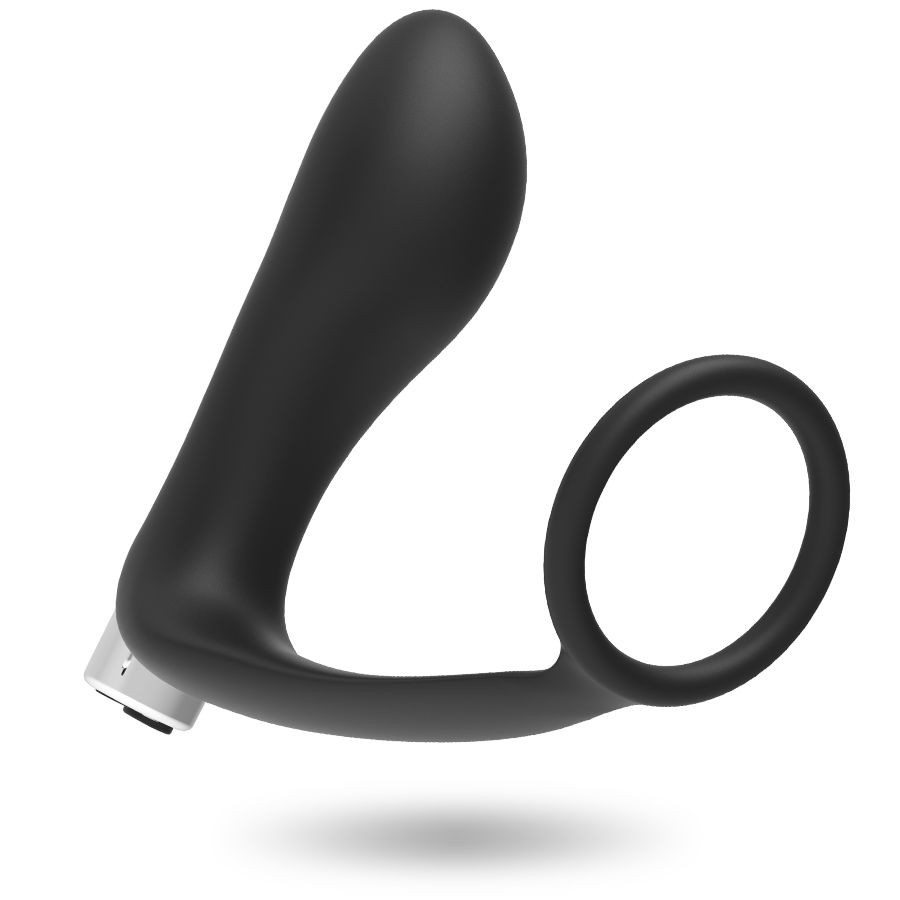 Addicted Toys – fekete újratölthető prosztata vibrátor - Image 2