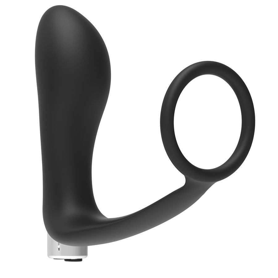 Addicted Toys – fekete újratölthető prosztata vibrátor - Image 4