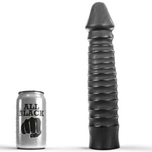 ALL BLACK – 26 cm-es prémium dildó