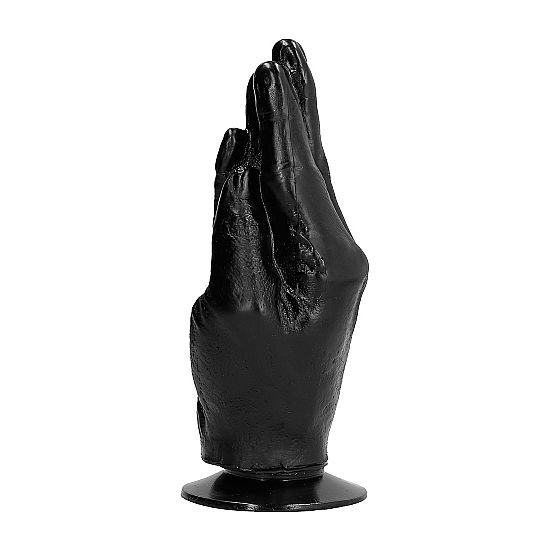 ALL BLACK – 21 cm-es prémium dildo fistinghoz - Image 3