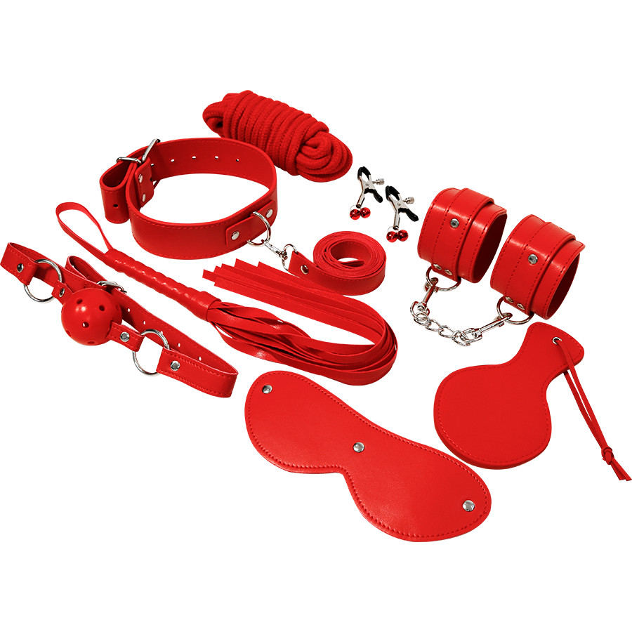 EXPERIENCE – BDSM fétis szett vörös színben - Image 3