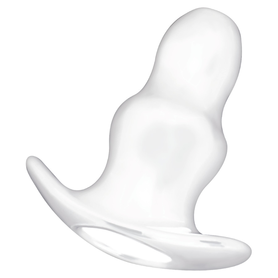 ADDICTED TOYS – áttetsző közepes anális tágító 11 cm - Image 2