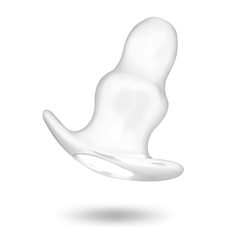 ADDICTED TOYS – áttetsző közepes anális tágító 11 cm - Image 3