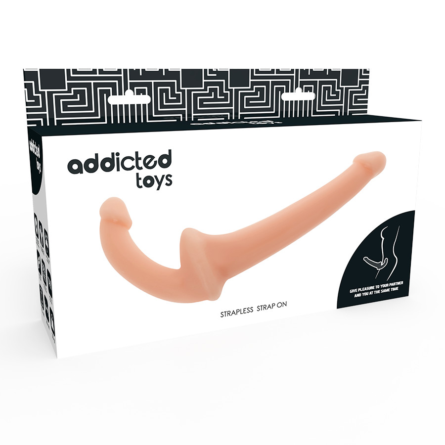 ADDICTED TOYS – Rugalmas dildo natúr tartós nélkül - Image 5