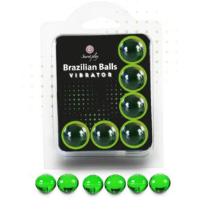 SECRETPLAY – 6 db brazil vibráló golyó szett