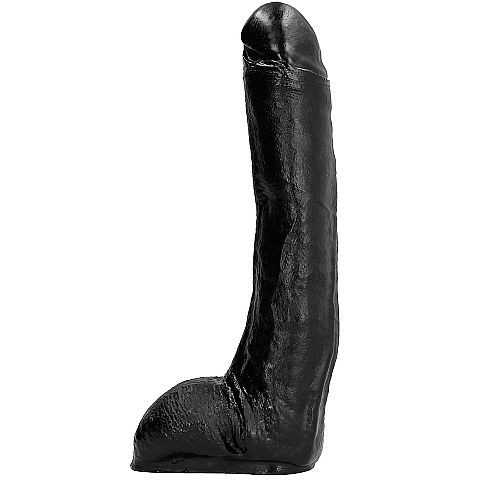All Black – 29 cm ívelt dildó prémium élményhez - Image 2