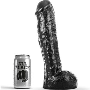 ALL BLACK – 29 cm-es prémium dildó