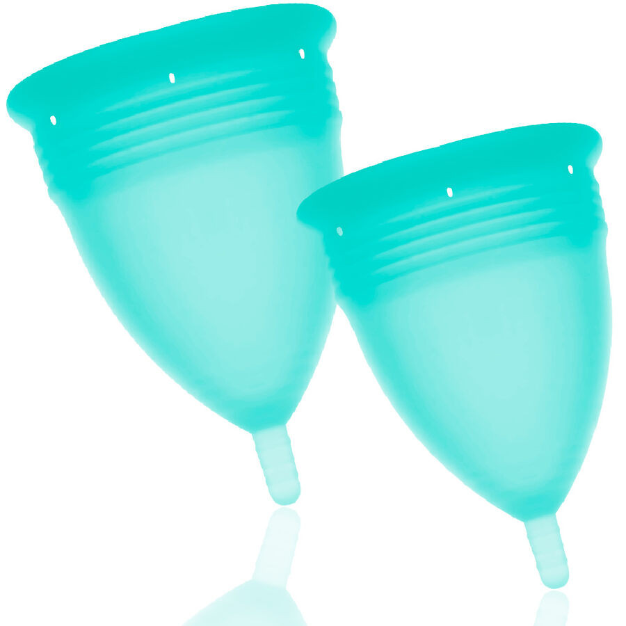 STERCUP – prémium szilikon menstruációs kelyhek S+L aquamarine