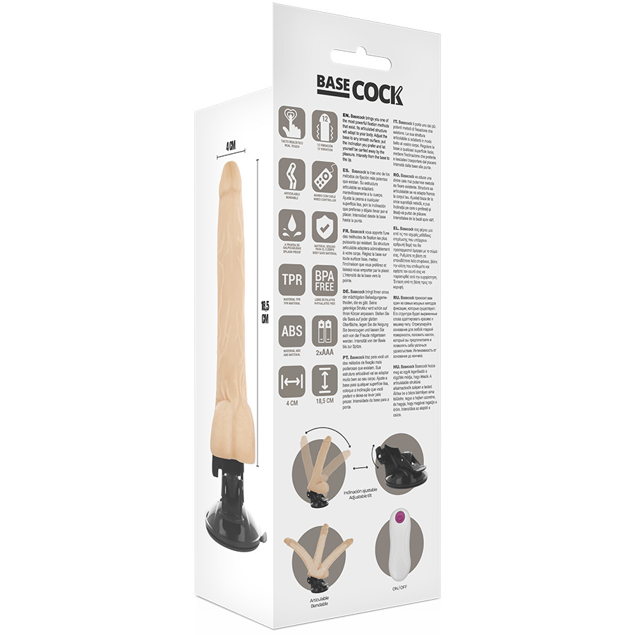 BASECOCK – valósághű, artikuláló távirányítós maszturbátor - Image 7