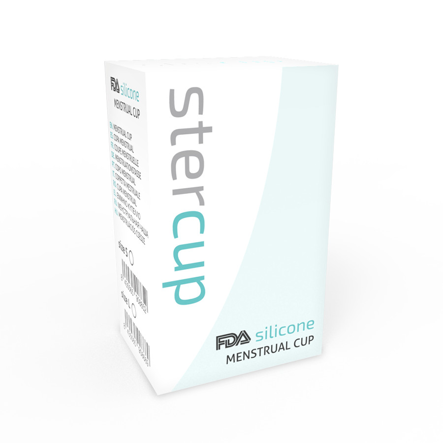 STERCUP – prémium szilikon menstruációs kupa, L-es méret - Image 4