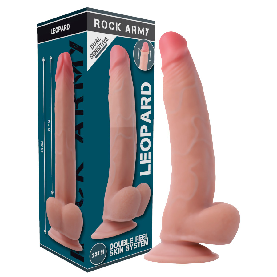 RockArmy - prémium duál sűrűségű vibrátor 23 cm hosszú - Image 8