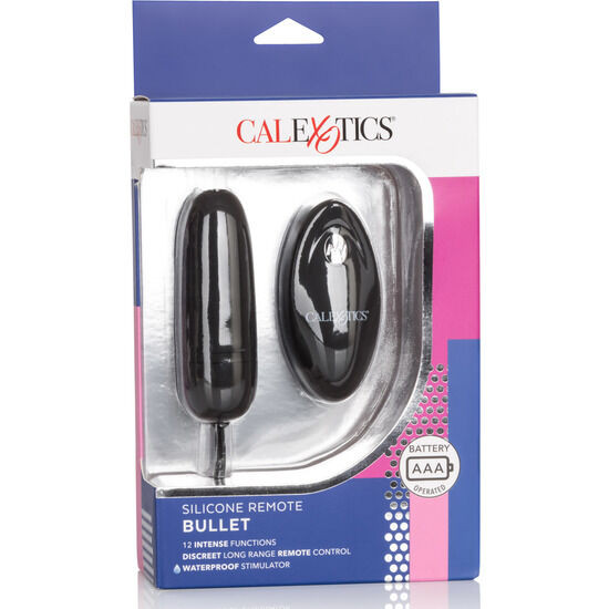 CALEXOTICS – távirányítós vibráló golyó fekete - Image 2