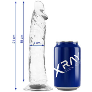 X RAY – átlátszó, 21 cm-es intim eszköz