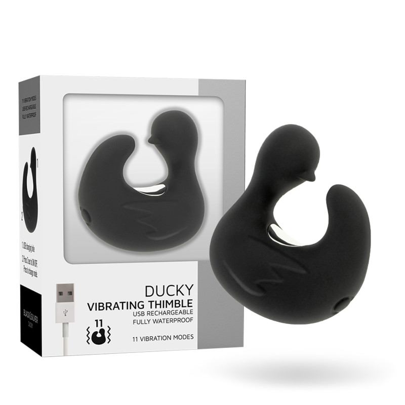 BLACK&SILVER – újratölthető szilikon csiklóizgató hüvely - Image 2