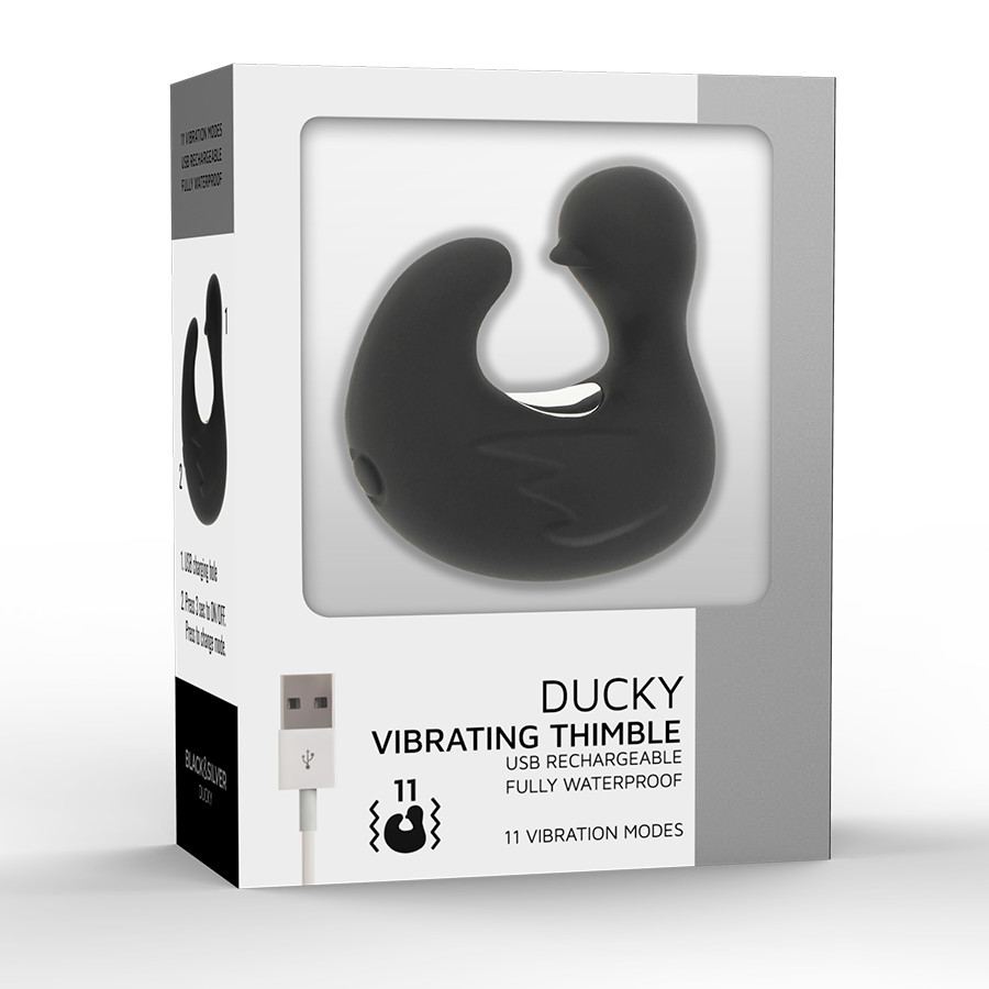 BLACK&SILVER – újratölthető szilikon csiklóizgató hüvely - Image 8
