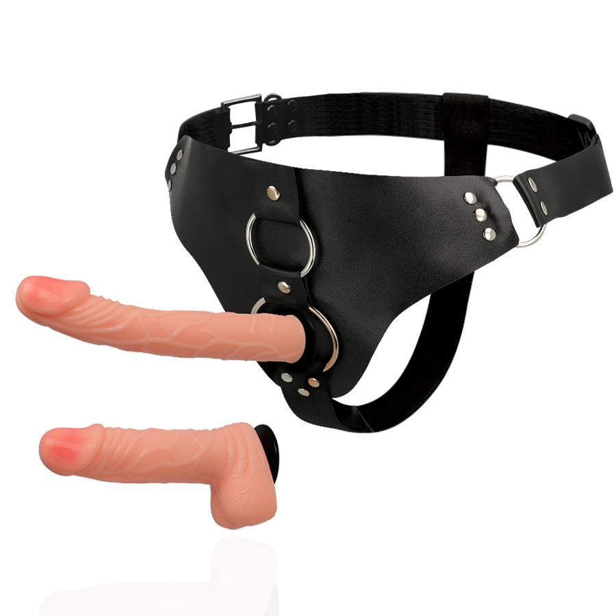 HARNESS ATTRACTION – prémium vibrátor 19,8 + 15 cm - O - 4 cm - Image 3