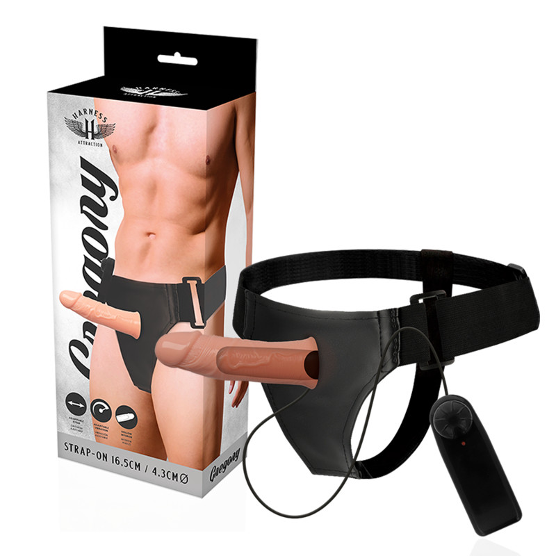 Harness Attraction - vibráló hímvessző 16,5 cm - 4,3 cm