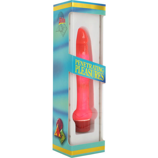 SEVEN CREATIONS – vékony, rugalmas rózsaszín anál vibrátor - Image 2
