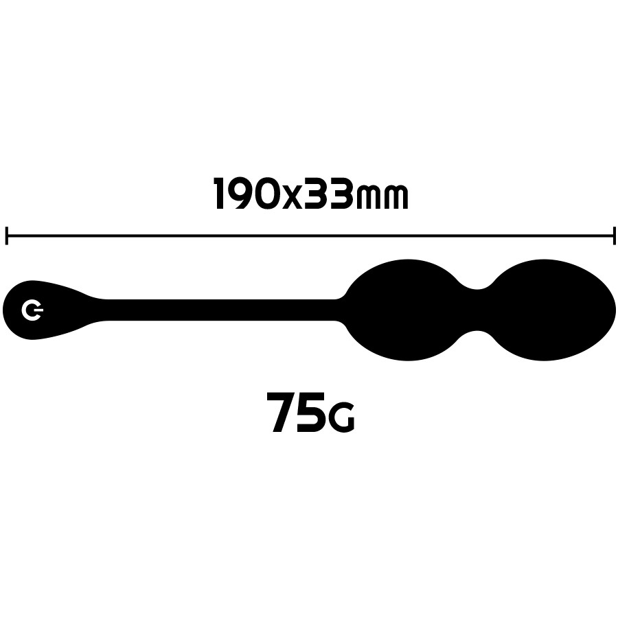 RITHUAL Nisha – újratölthető vibráló Kegel golyók - Image 3