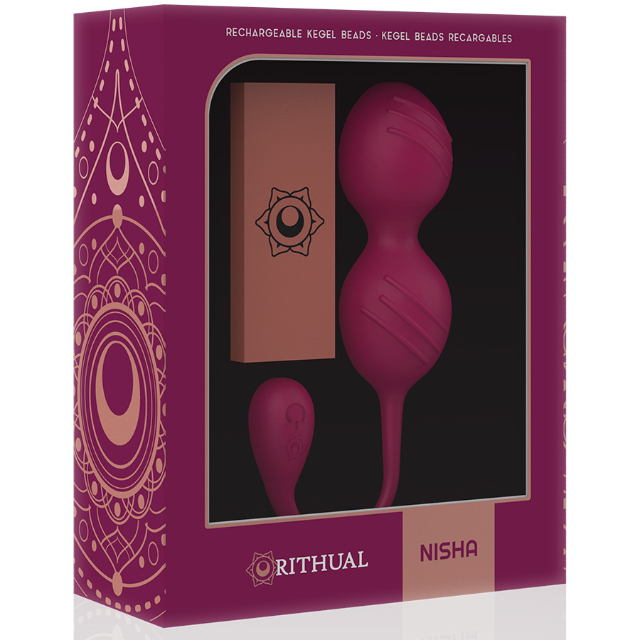 RITHUAL Nisha – újratölthető vibráló Kegel golyók - Image 9