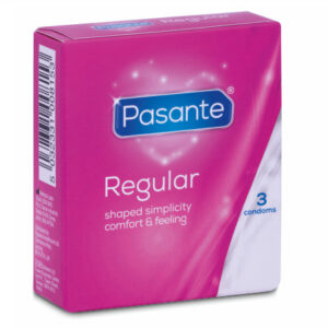 Pasante - normál méretű óvszer, 3 db
