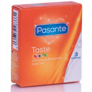 Pasante – ízesített óvszerek (3 db)
