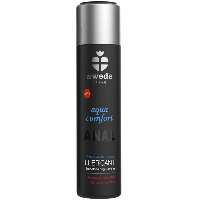 SWEDE Aqua Comfort – vízbázisú anális síkosító 60 ml