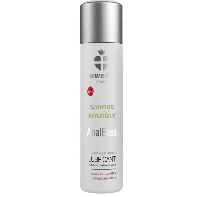 SWEDE Woman Sensitive – vízbázisú anális síkosító 120 ml