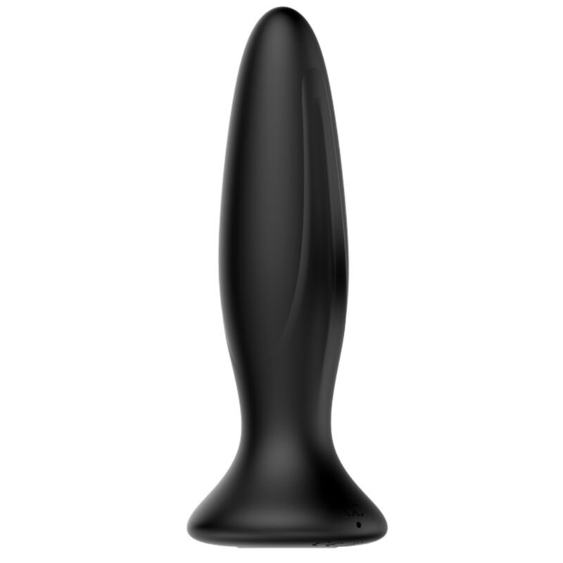 MR PLAY – újratölthető fekete anális vibráló dugó - Image 2